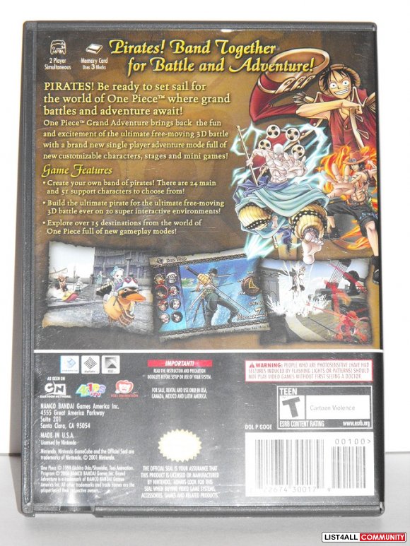 One Piece: Grand Adventure (GCN)