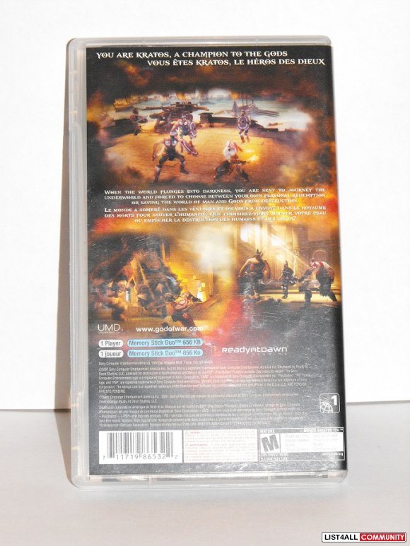God of War: Chains of Olympus (PSP)