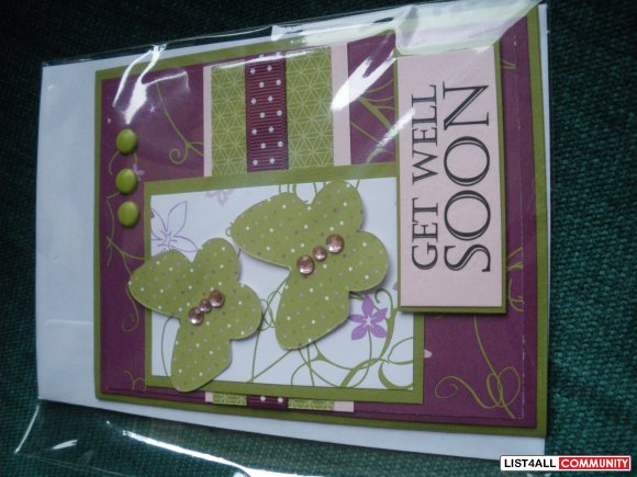 get well soon greeting card