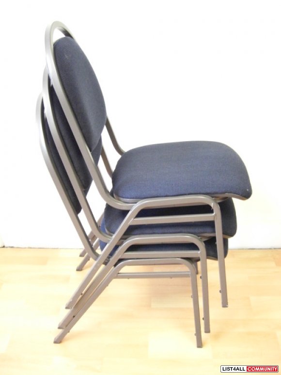 Office Guest Chairs, Sturdy Steel Framed $5 each