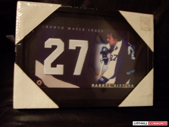 Darry Sittler NHL Framed Picture