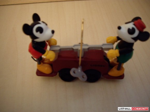 Mickey & Minnie Handcar by Disney