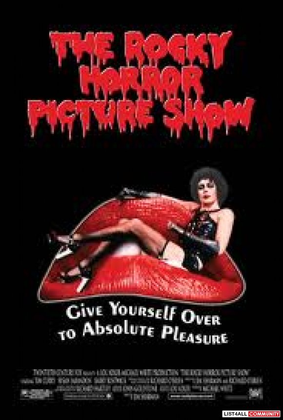Rocky Horror Picture Show on VHS Tape Video Movie