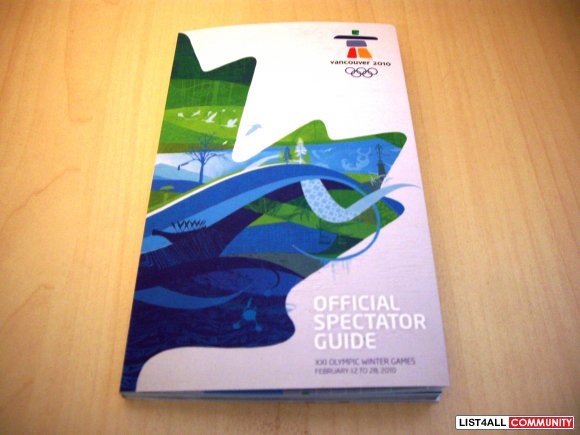 Vancouver 2010 Official Spectator Guide
