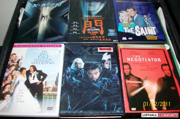DVD's for Sale movie video