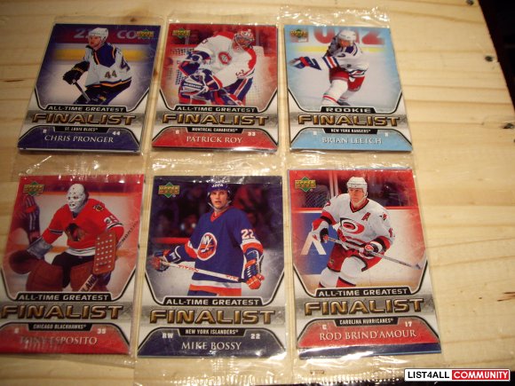 Upper Deck Hockey Cards - Pack of 4