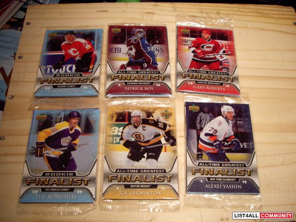 Upper Deck Hockey Cards - Pack of 4