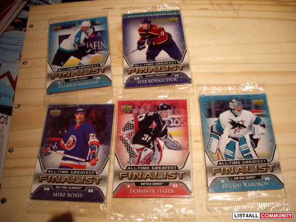 Upper Deck Hockey Cards - Pack of 4