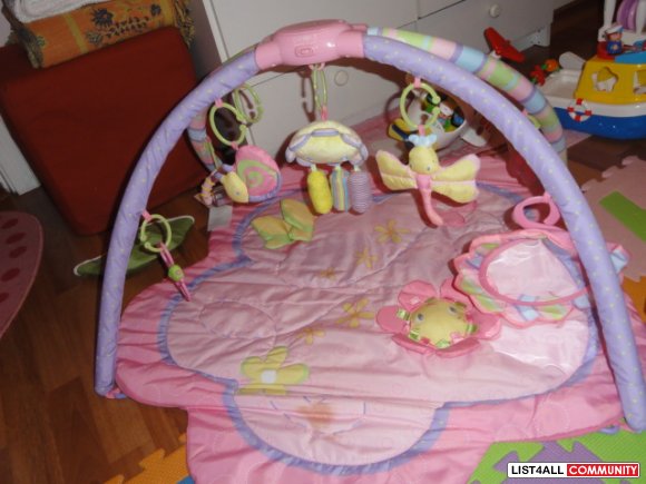 Bright stars play gym/tummy time sale $10.00