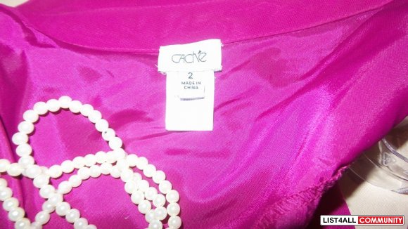 Cache Pink Dress size 2 -OBO-
