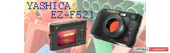 Yashica EZ F521 Digital Lomo Camera (Japan)