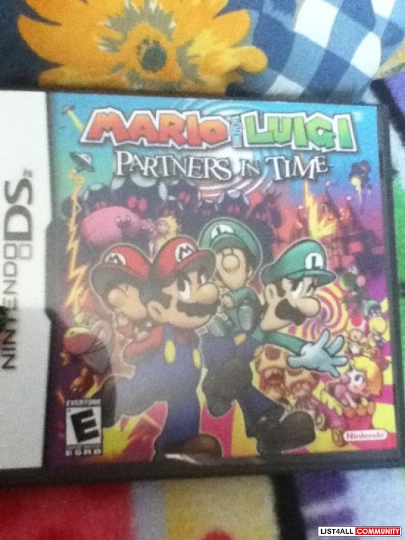 Mario and Luigi DS game NEW