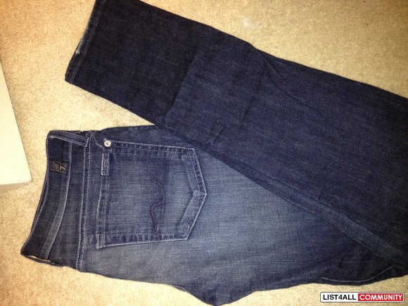 7 FOR ALL MANKIND ROXANNE JEANS - SZ 27