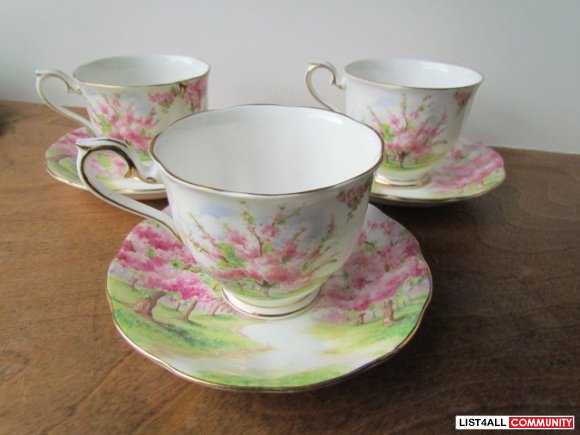 Royal Albert Bone China: Tea Cup & Saucer sets