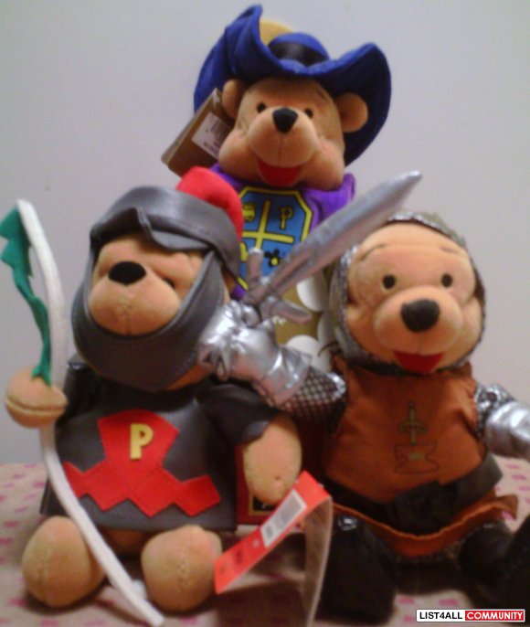 Winnie The Pooh Beanies Part 3