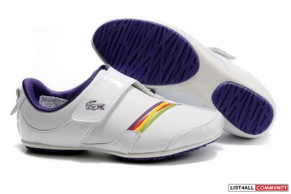 Lacoste swerve white pink womens leather casual shoes