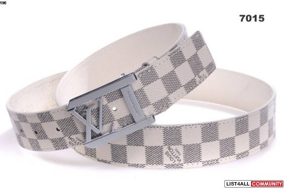 New Authentic Brown Monogram Louis Vuitton Belt