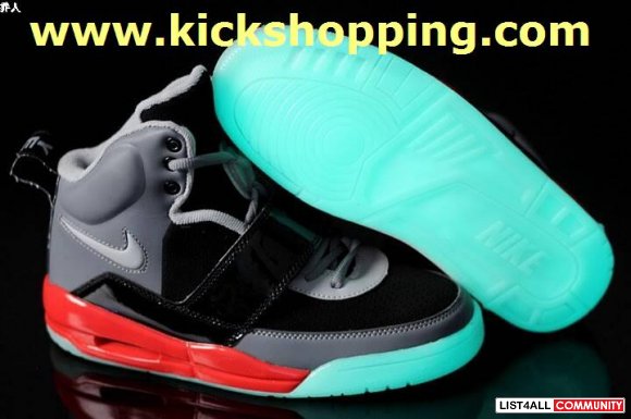 Cheaper Nike Air Yeezy Black and Pink Kanye West Yeezys Size 8-13