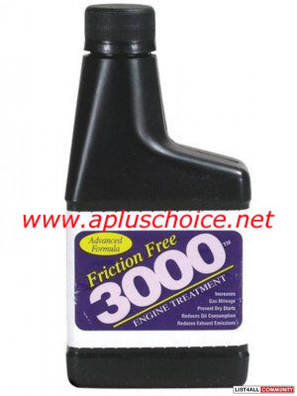 Auto Engine Treatment – Friction Free 3000.