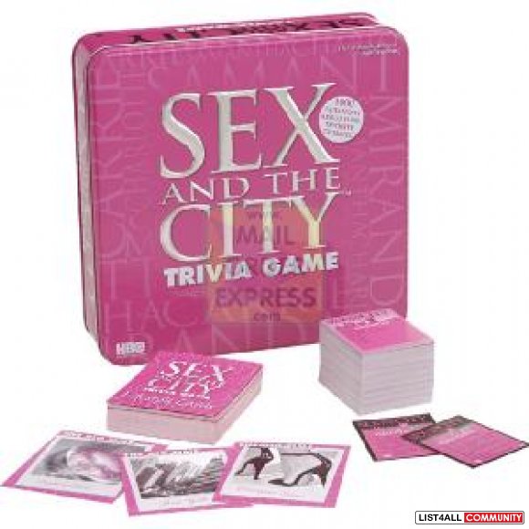 Sex & The City Trivia game!