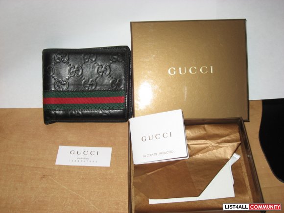Gucci "Guccissima Leather" Mens Wallet