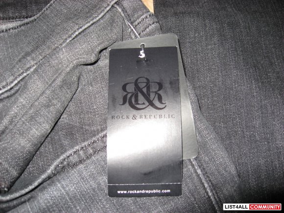 Rock and Republic "Colburg" Skinny Leg Jeans BNWT Size 31