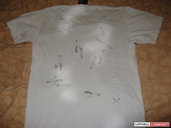 Dom Rebel "Sig. Classic" Swarovski Crystals Tees BNWT Sizes S,M,L