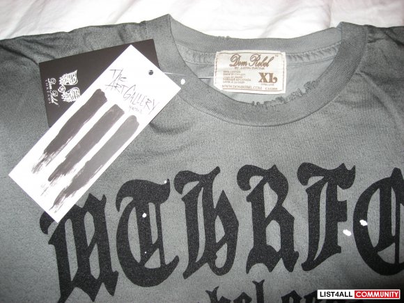 Dom Rebel "Bleed" Tee BNWT Size XL