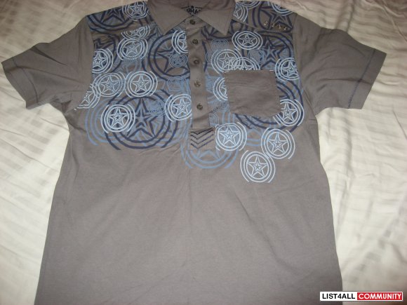 Bauhaus 1919  "Star Logos" Shirt  Size M