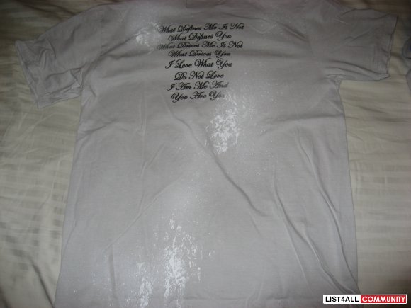 Dom Rebel "Wings(Studded) Crew" Tee BNWT Size M