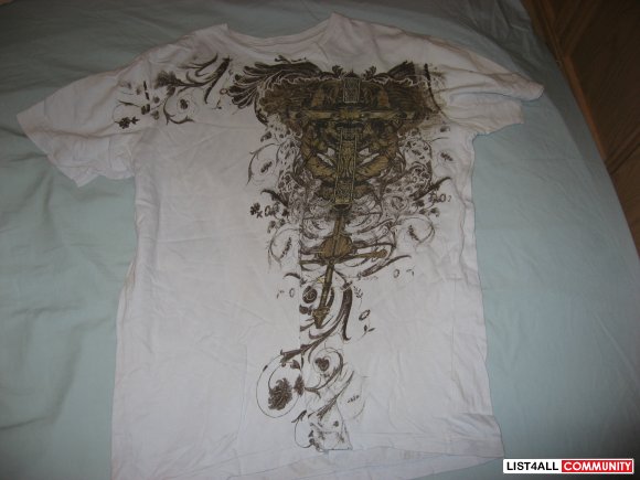 Brad Butter "Cross" Tee Size M