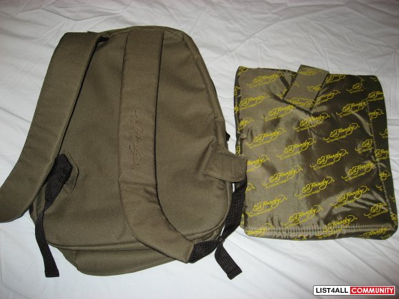 Ed Hardy Backpack with tags