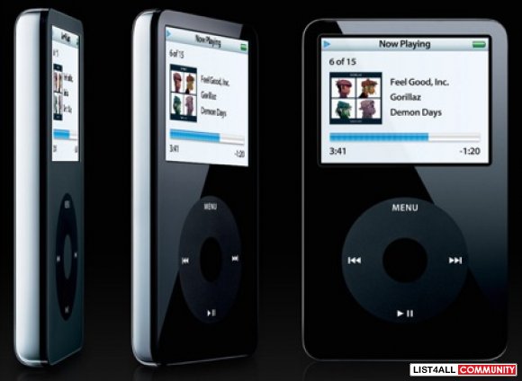 Ipod video black 5th generation 30 gb