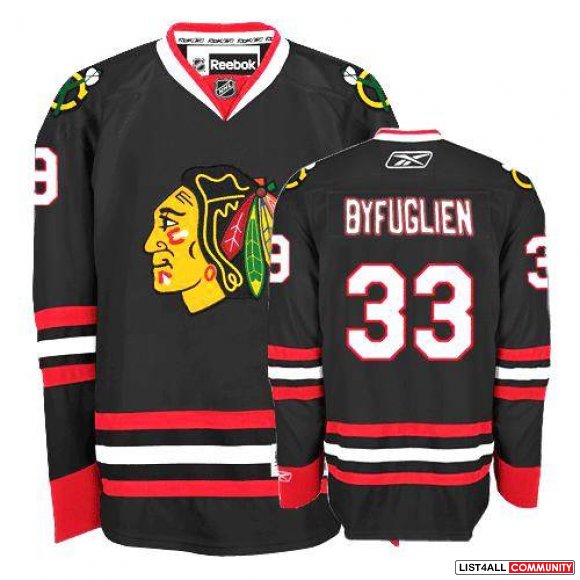 NHL Jerseys Chicago Blackhawks BYFUGLIEN 33# NHL Jerseys