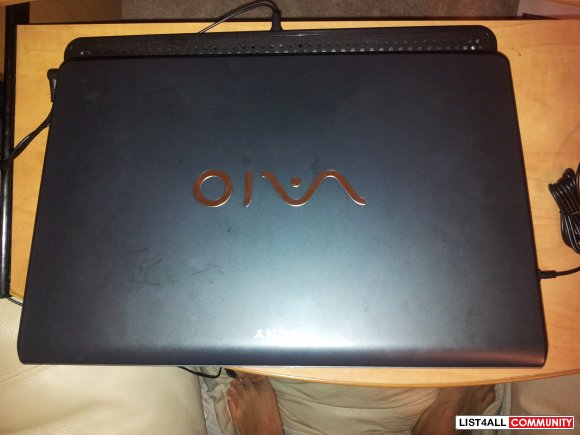 Selling Sony Vaio 16.4 inch laptop, i7/6GB/1080p/blu-ray/640GB HDD/1 G
